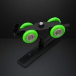 Heavy-Duty Four-Wheel Sliding Door Roller & Track System Hanger (Quiet Operation)