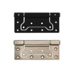 Heavy-Duty Large Butterfly Hinge / Drop Leaf Table Hinge (Surface Mount, Multiple Finishes)