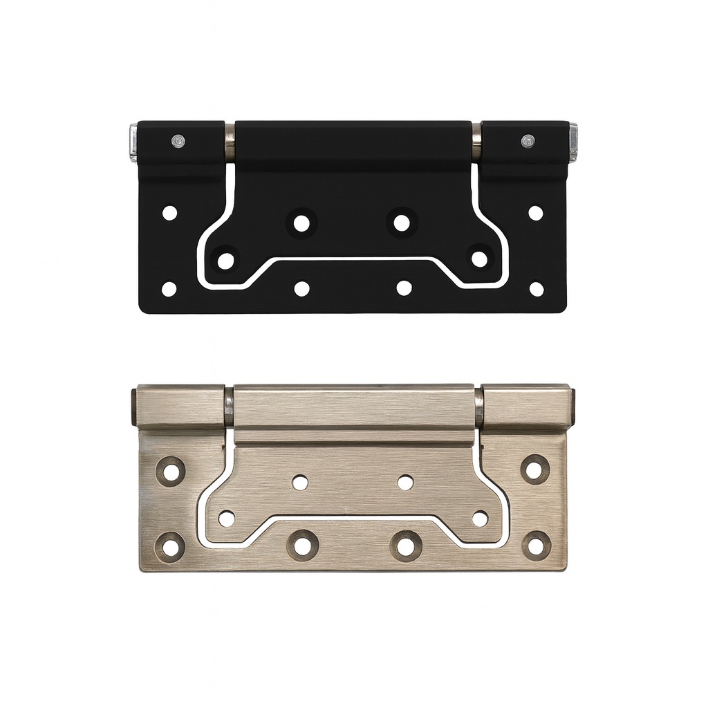 Heavy-Duty Large Butterfly Hinge / Drop Leaf Table Hinge (Surface Mount, Multiple Finishes)