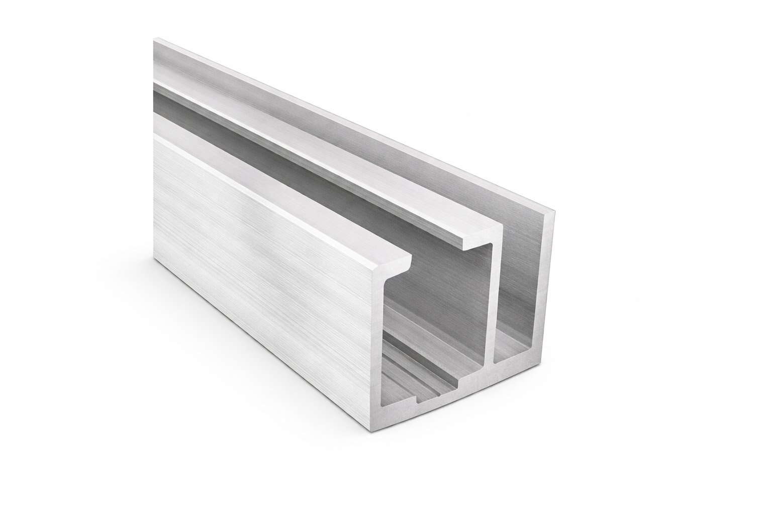 Sliding System Set W/O Track for Single Frameless Door of 80 kg