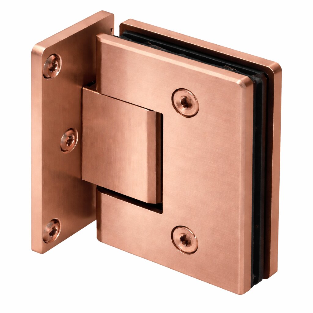 wall to glass 90 of set hinge 4