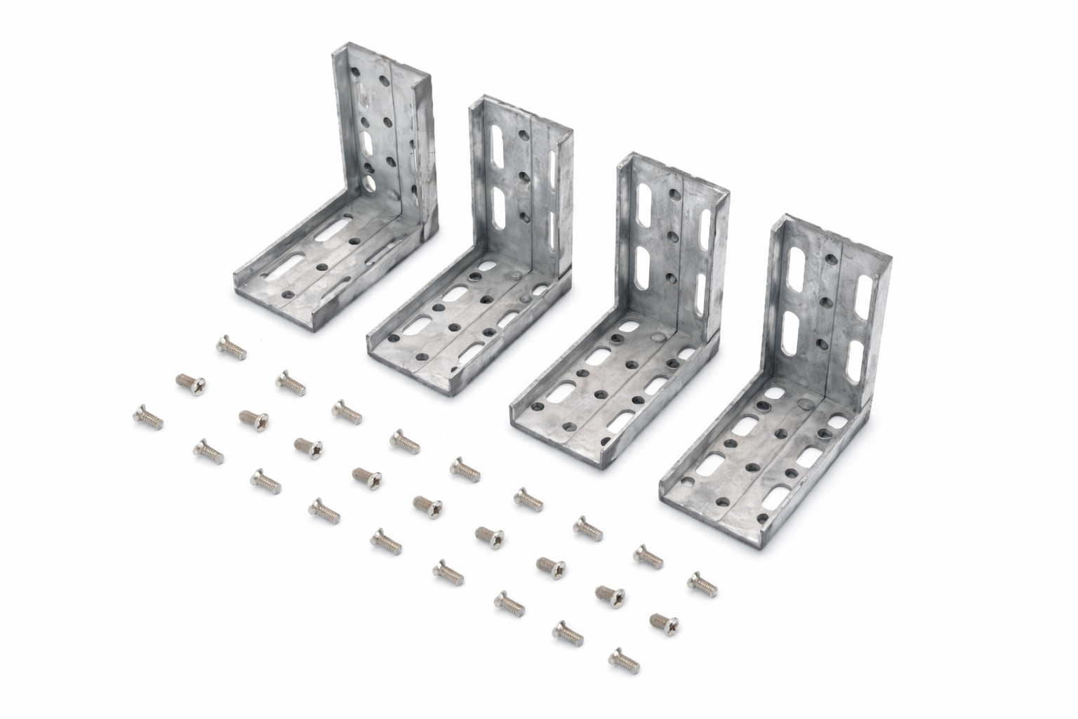 16X45 Profile Connector:White Metal