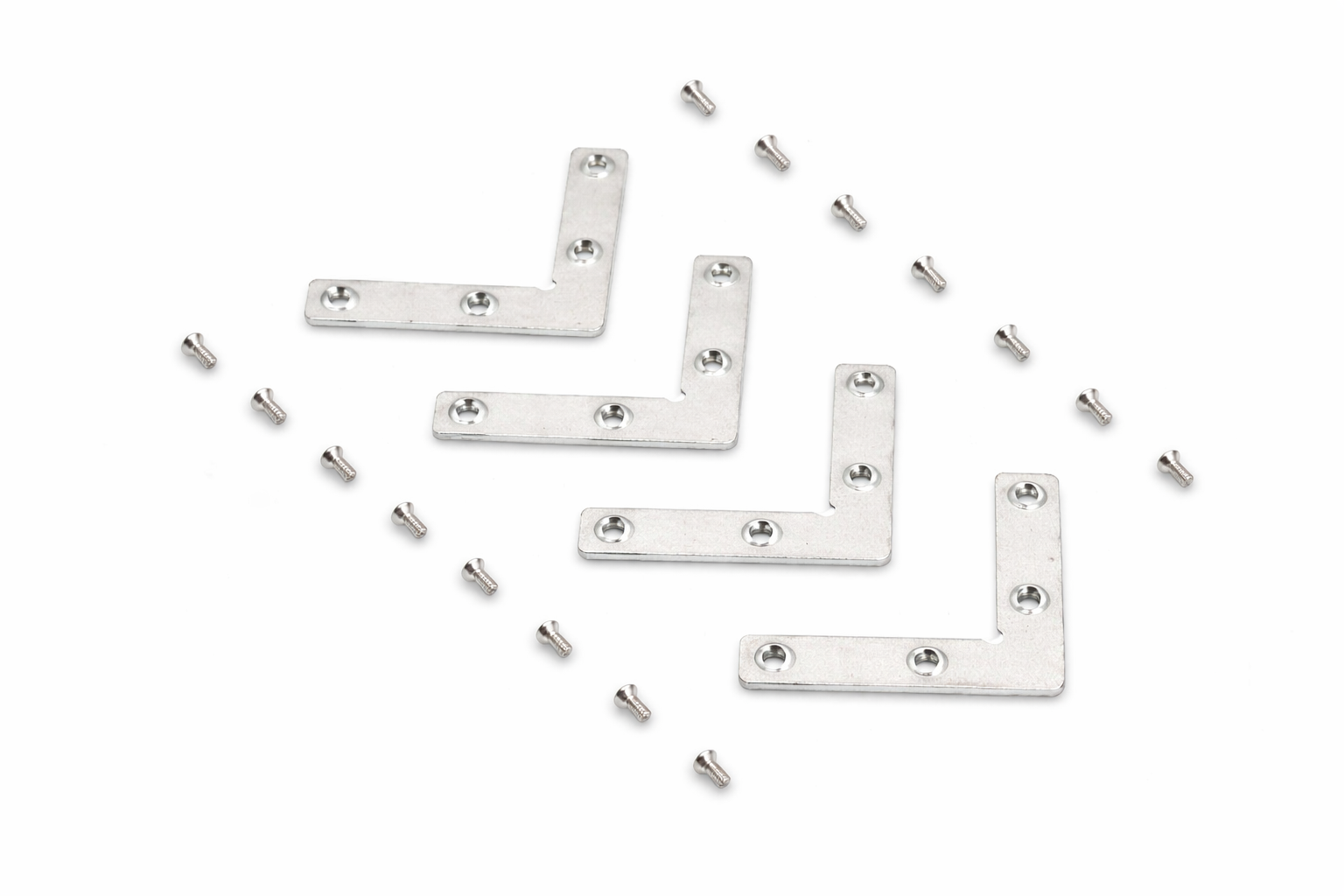 L Type Connector: 4 Hole(75mm)